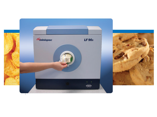 The minispec TD-NMR Snack Food Analyzers